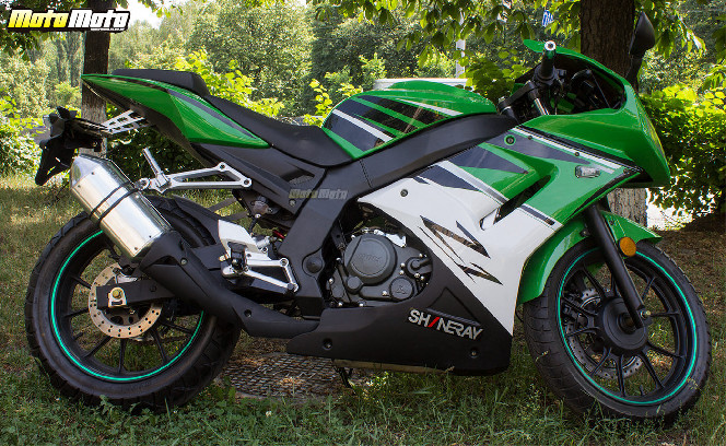 Shineray Z1 250 - зеленый