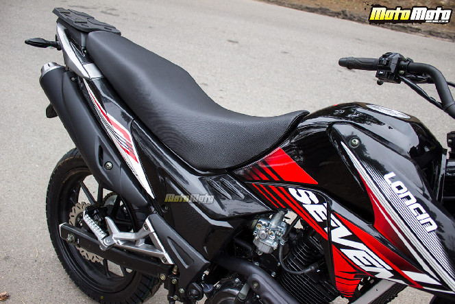 Loncin SM1 Seven - черно-красный