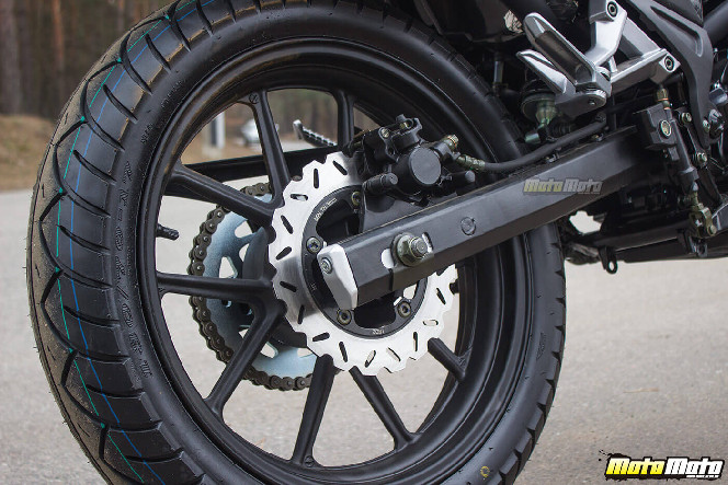 Loncin SM1 Seven - черно-красный