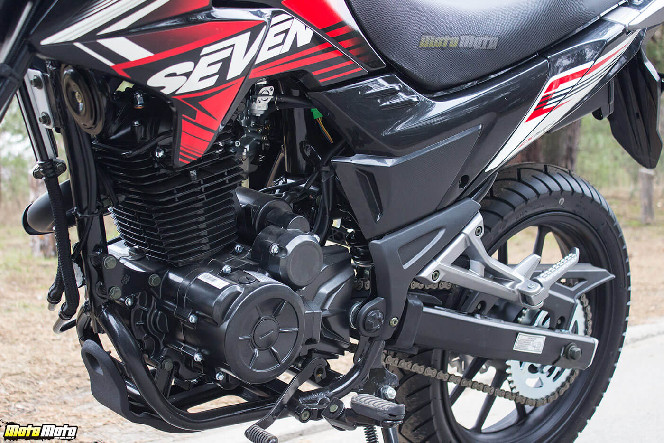 Loncin SM1 Seven - черно-красный