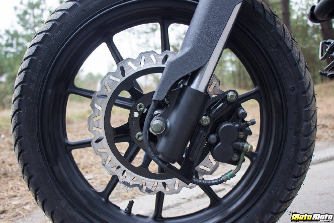 Loncin SM1 Seven - черно-красный