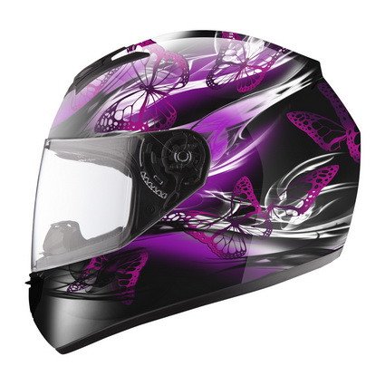 LS2 FF352 FLUO HI-VIS - черно-фиолетовый