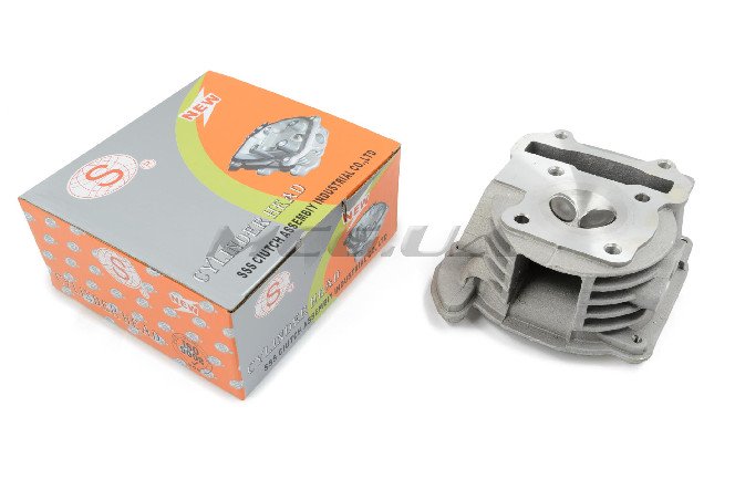 Головка цилиндра 4T GY6 80 (Ø47) (голая, +клапаны) 
