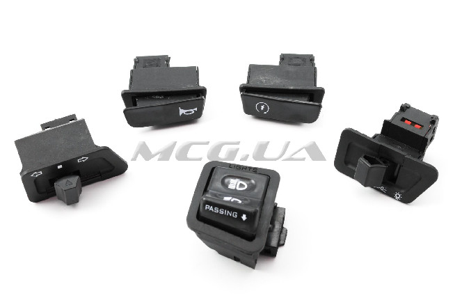 Кнопки руля (набор) 4T GY6 50 (5шт) 