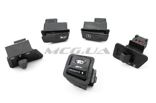 Кнопки руля (набор) 4T GY6 50 (5шт) 