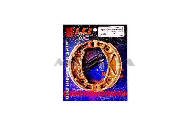 Колодки тормозные (барабан) Yamaha JOG 3KJ (Тайвань) 