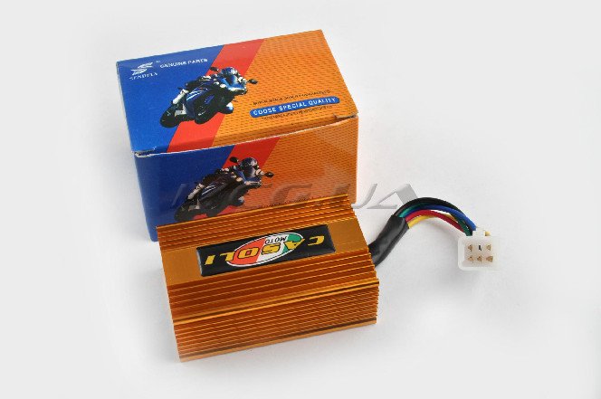 Коммутатор (тюнинг) Honda DIO AF18/27 (золотистый) (CASOLI) 