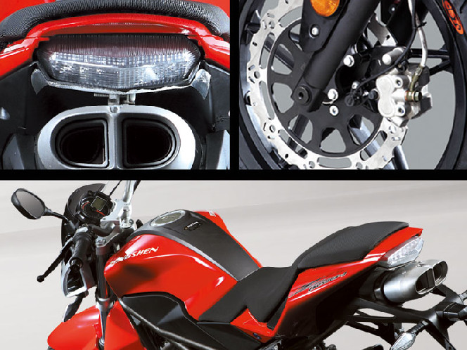 Zongshen ZS250GS-3 Красный
