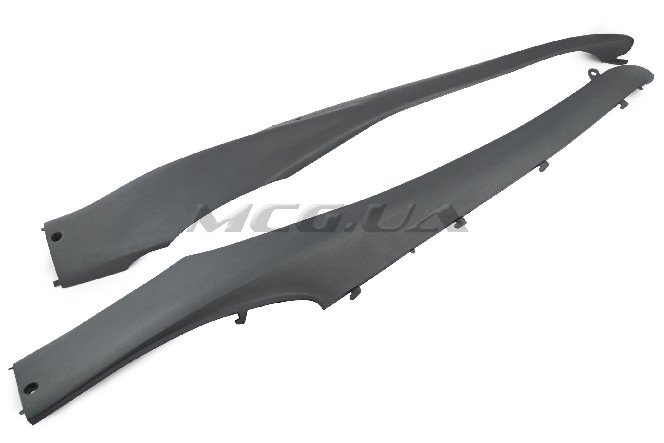 Пластик Honda LEAD 100/AF48 нижний (лыжи) (черный) 