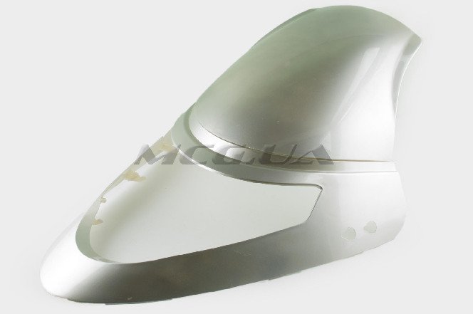 Пластик Zongshen F1, F50 передний (клюв) (серый) 
