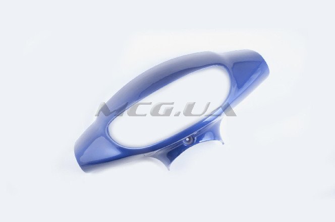 Пластик Zongshen WIND передний (голова) (синий) 