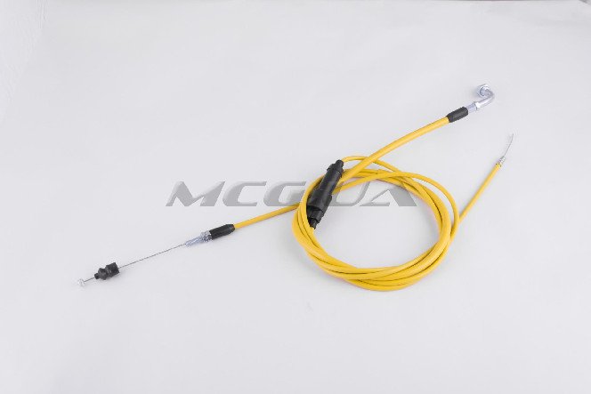 Трос газа Honda DIO AF34 (2150mm, уп.1шт, желтый)