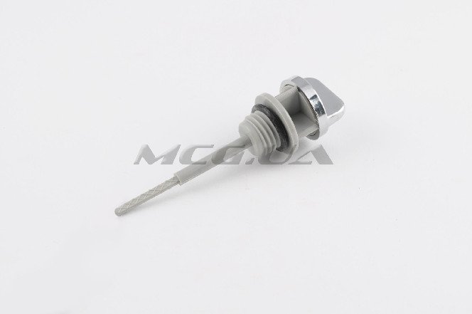 Щуп масла 4T GY6 50/150 Ø19.0mm, L-80mm (хром) 