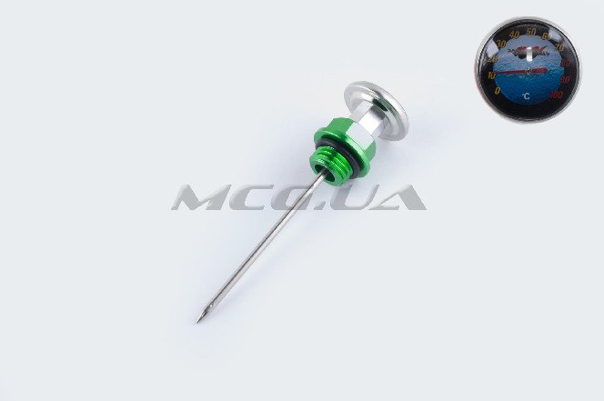 Щуп масла Ø19.0mm, L-137mm (+датчик температуры) (зеленый) 