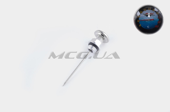 Щуп масла Ø19.0mm, L-137mm (+датчик температуры) (серебристый) 
