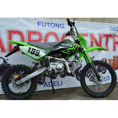 Monster 125cc enduro зеленый