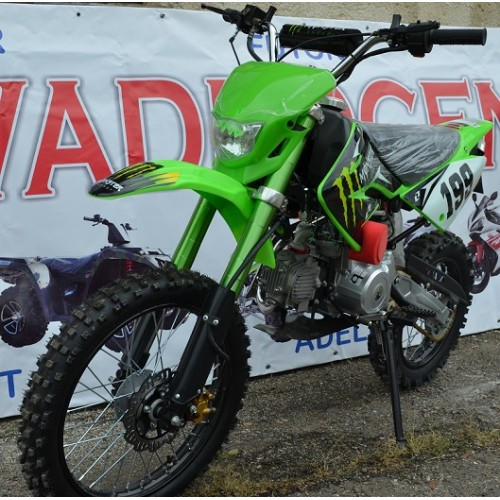 Monster 125cc enduro зеленый