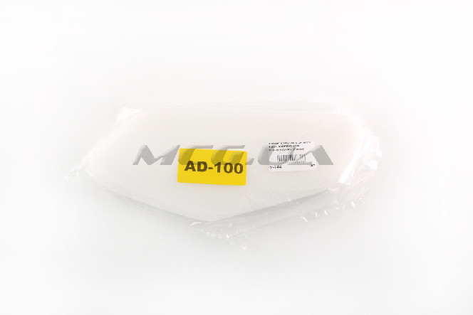 Элемент воздушного фильтра Suzuki ADDRESS V100 (поролон сухой) (белый)