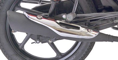 Bajaj platina 100 ES - красный