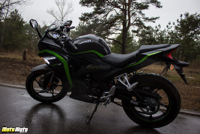 Loncin GP250 LX250GS-2 - черный