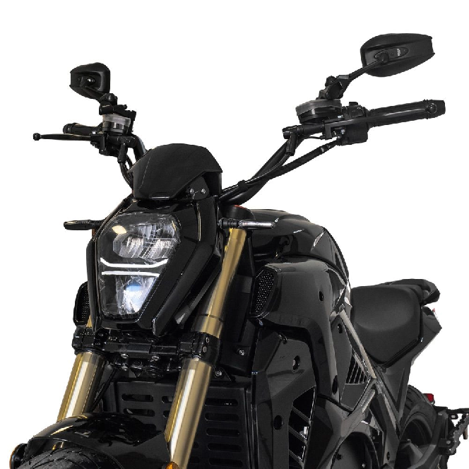 Електромотоцикл BT8000 Wuxi Jose Electric 3000W 72V 115Ah black з центральним мотором