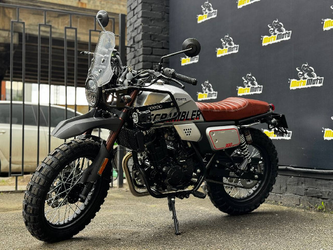 Мотоцикл FORTE SCRAMBLER FT300-F6P