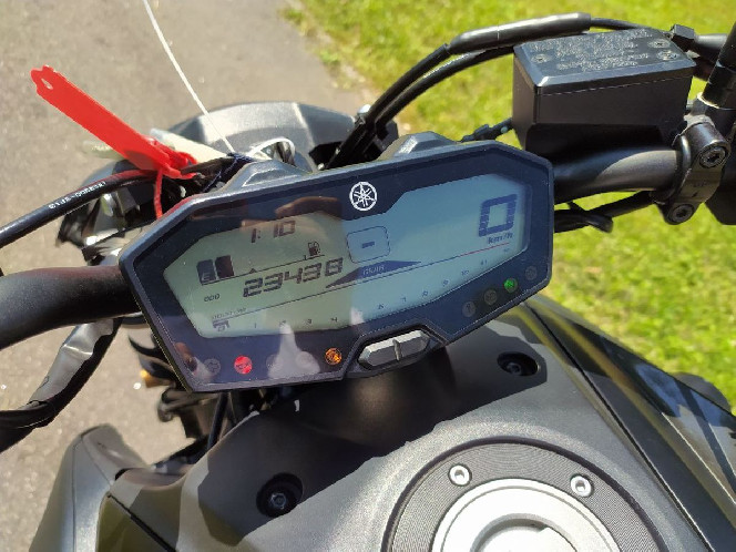 Мотоцикл YAMAHA MT-07 2019 рік, б/у (23 500 км)