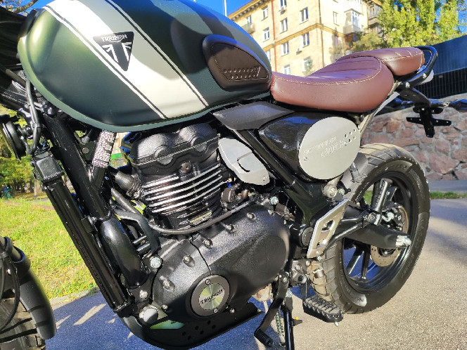 Мотоцикл TRIUMPH SCRAMBLER 400 2024 рік (1324км)