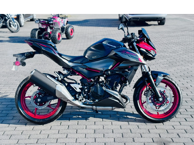 Мотоцикл KAWASAKI Z500 SE 2024 рік, (1000 км), б/у
