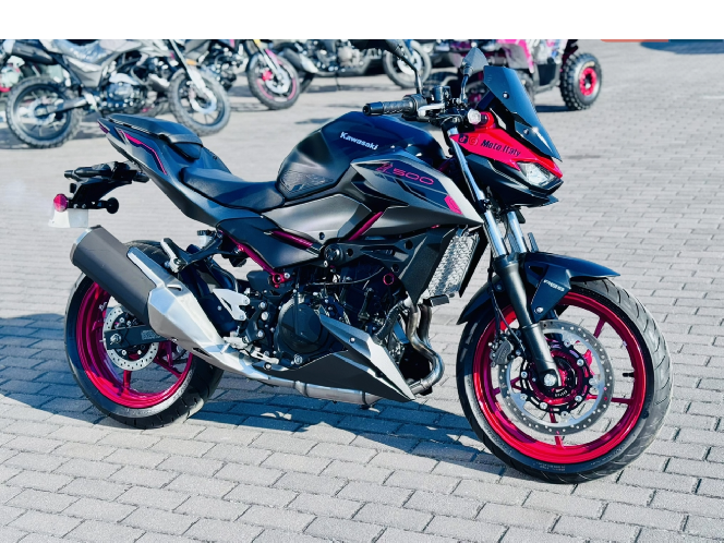 Мотоцикл KAWASAKI Z500 SE 2024 рік, (1000 км), б/у