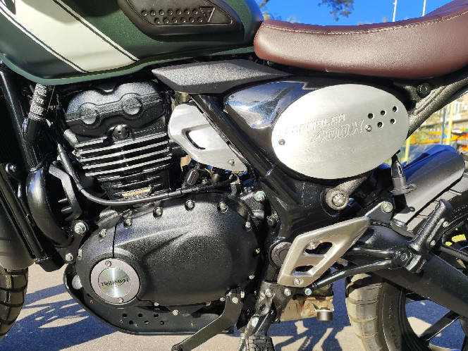 Мотоцикл TRIUMPH SCRAMBLER 400 2024 рік (1324км)