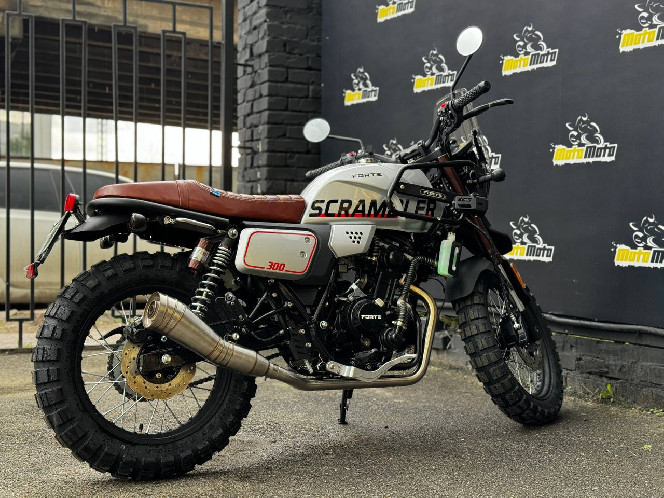 Мотоцикл FORTE SCRAMBLER FT300-F6P