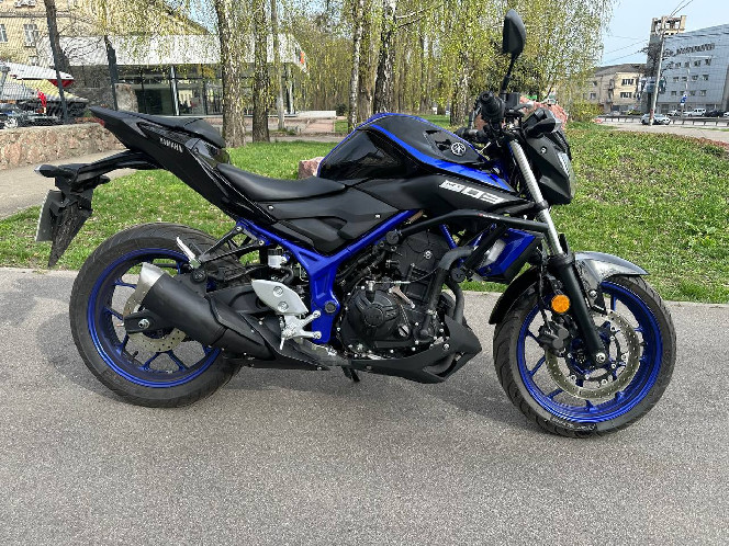 Мотоцикл YAMAHA MT-03 2019 год, б/у (2525 км)