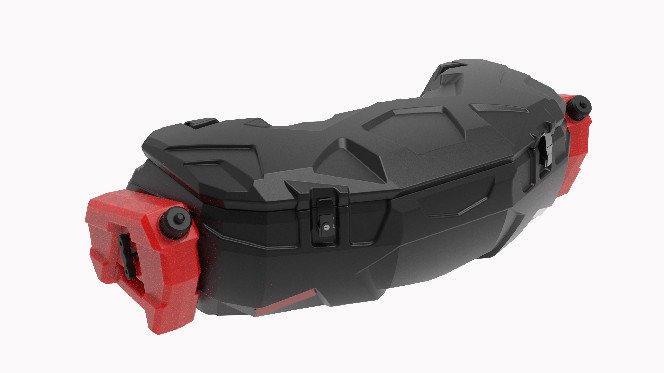 Кофр задний TUDEKS 04 (ATV REAR BOX 04) BLACK