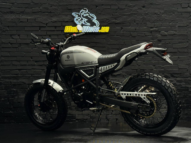 Мотоцикл GEON SCRAMBLER (300 FE 17/17 МКПП 6 II)