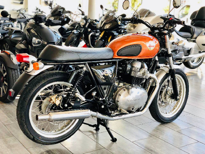 Мотоцикл ROYAL ENFIELD INTERCEPTOR 650 2019 рік, б/у (9900 км)