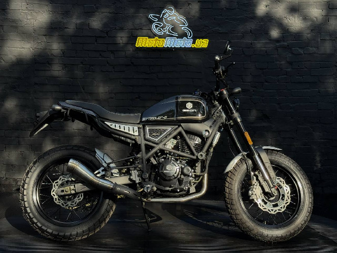 Мотоцикл GEON SCRAMBLER (300 FE 17/17 МКПП 6 II)