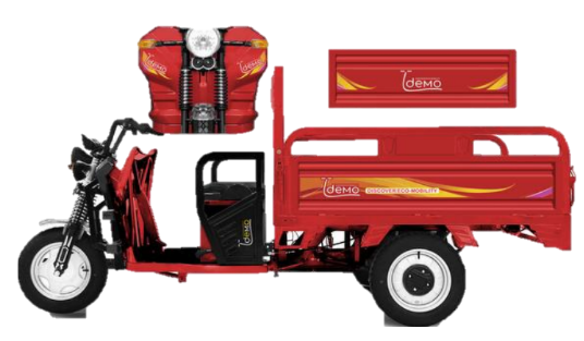 Электротрицикл грузовой IDemo Trinity TRANSPORTER PRO