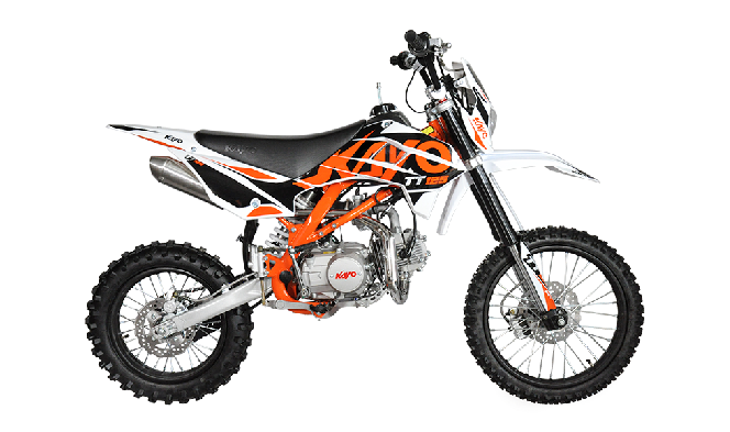 Питбайк KAYO TT125 kick / electric start