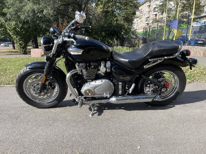 Мотоцикл TRIUMPH BONNEVILLE SPEEDMASTER 2018 рік, б/у (10 000 км)