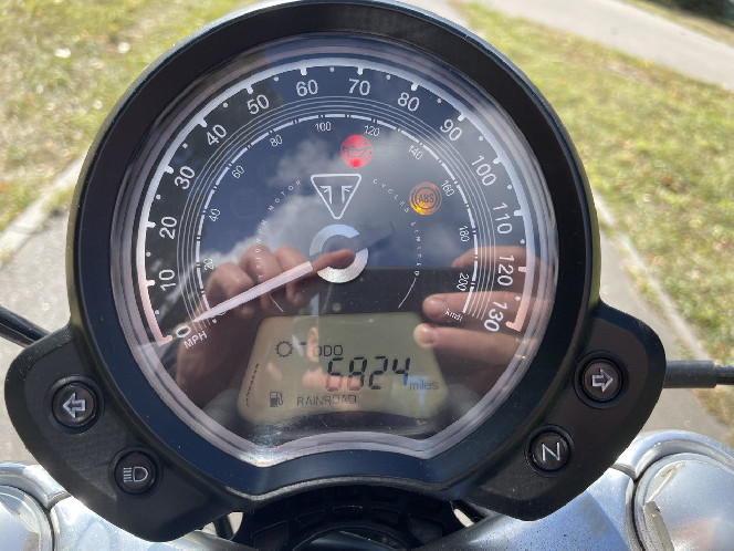 Мотоцикл TRIUMPH BONNEVILLE SPEEDMASTER 2018 рік, б/у (10 000 км)