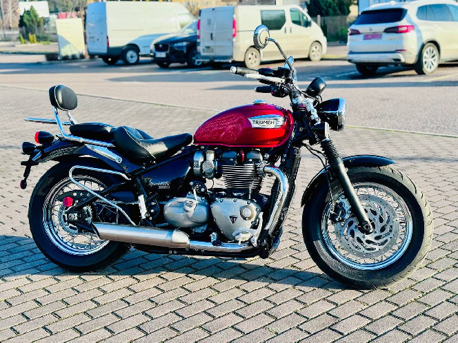 Мотоцикл TRIUMPH BONNEVILLE SPEEDMASTER 2018 рік, б/у (13 000 км)