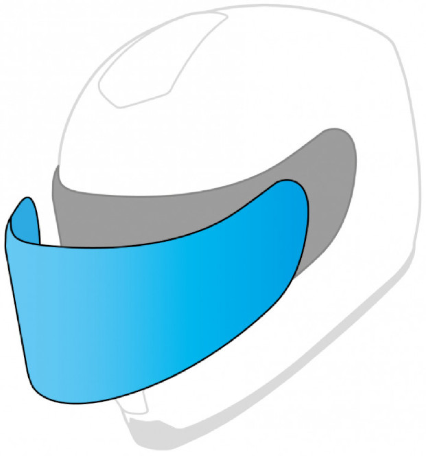 Визор VISOR SMK S01 CLEAR (TYPHOON)