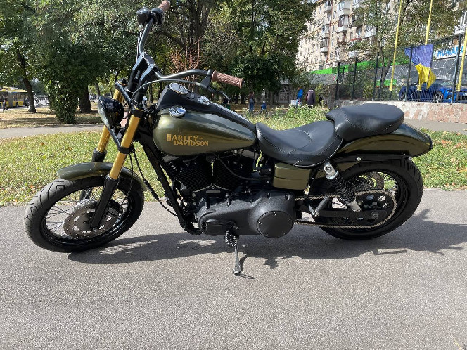 Мотоцикл HARLEY-DAVIDSON STREET BOB 2016 рік, б/у (15 000 км)