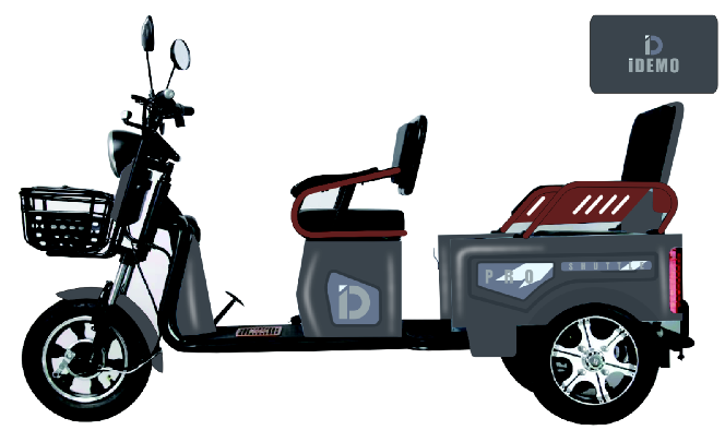Електротрицикл IDemo Trinity Shuttle 2.0 PRO
