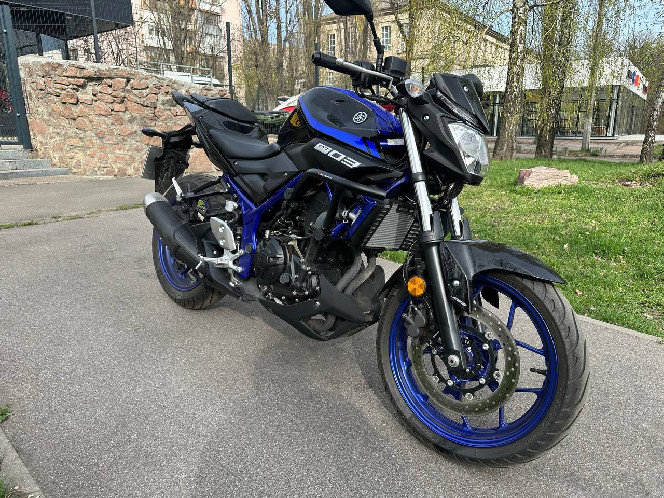 Мотоцикл YAMAHA MT-03 2019 год, б/у (2525 км)