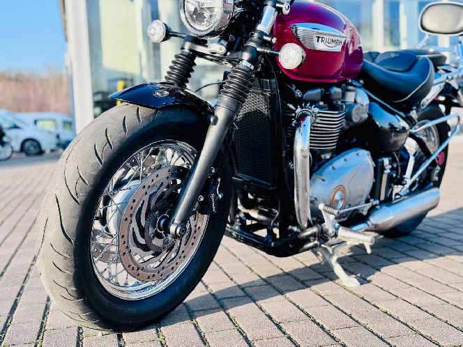 Мотоцикл TRIUMPH BONNEVILLE SPEEDMASTER 2018 рік, б/у (13 000 км)
