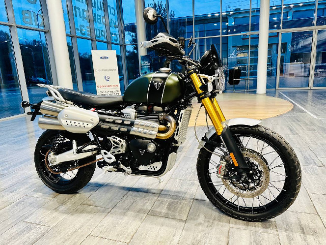 Мотоцикл TRIUMPH SCRAMBLER 1200 XE 2020 рік (1800 км)