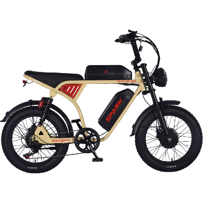 Електровелосипед SPARK PREDATOR AWD 48V/750W*2/20Ah*2 Li-ion 20