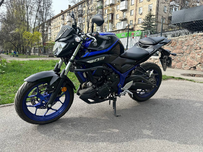 Мотоцикл YAMAHA MT-03 2019 год, б/у (2525 км)
